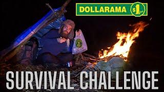 Dollarama Survival Challenge - Overnighter Below 0°c Temperature [Cost Me 20$]