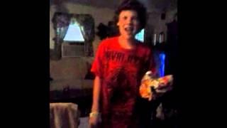 Me sucking helium