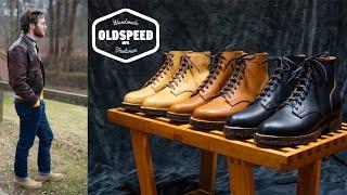 SHOP TOUR with David Corey of OLD SPEED MFG Bootmakers!!!!