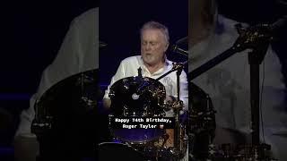 Happy birthday, Roger!  ALL the birthday magic  #shorts #rogertaylor #queen