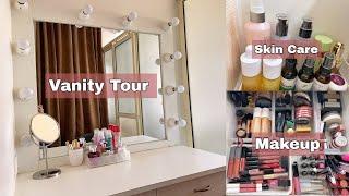 My VANITY TOUR |  Makeup + Skincare + Jewelry COLLECTION and STORAGE | Madhushree Joshi