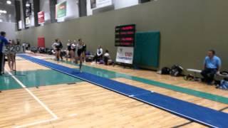 Brooke Fisher level 9 gymnastics vault