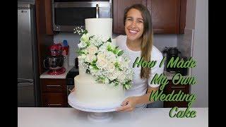 How I Made My Own Wedding Cake | CHELSWEETS