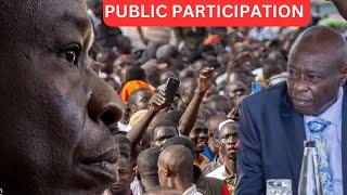 LIVE!! DP Gachagua's Impeachment || Public Participation at Bomas of Kenya!!