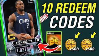 ️LEONARD '24️NBA 2K MOBILE CODES 2024 - NBA 2K MOBILE REDEEM CODES - CODES FOR NBA 2K MOBILE