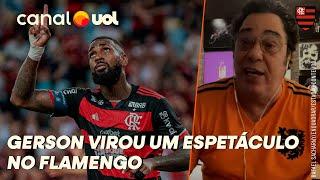 FLAMENGO: GERSON VIROU UM ESPETÁCULO COM FILIPE LUÍS E MERECE SER TITULAR DA SELEÇÃO, DIZ CASÃO