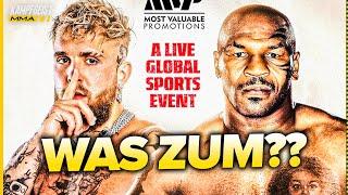 Breaking! MIKE TYSON vs JAKE PAUL IST OFFIZIELL!! DAS IST KEIN WITZ!!