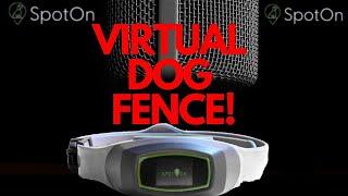 Beyond The Streams Presents SpotOn Virtual Fence Dog Collar with Sung