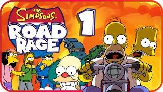 The Simpsons: Road Rage Walkthrough Part 1 (Gamecube, PS2, XBOX) Evergreen Terrace