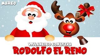 RODOLFO EL RENO Letra, Villancicos Navideños, Canciones de Navidad Niños, El Reno Rodolfo