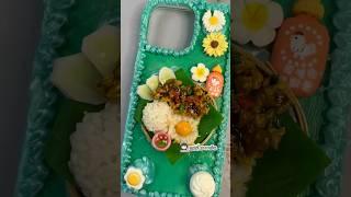 D.I.Y Thai food phone case  เคสโทรศัพท์ผัดกระเพราไข่ดาว by MamiAmi #แม่มี่สายเล่น