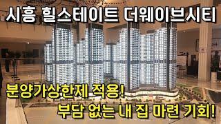 시흥 힐스테이트 더웨이브시티. 분양가상한제 적용. 착한 가격의 주상복합단지