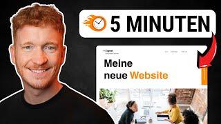 Wix Website erstellen in 5min - Dank neuer KI 