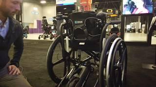 SmartDrive On A Folding Frame Wheelchair |  SmartDrive at The Abilities Expo