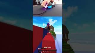 Drag Click + Minecraft Parkour #shorts