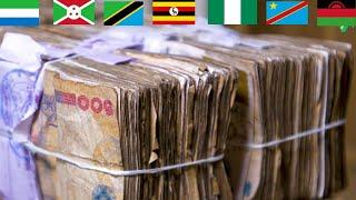 Top 10 African Countries With The Weakest Currencies 2024