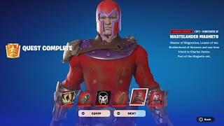 How To Unlock The MAGNETO Skin QUICKLY! (How To Do The MAGNETO Page 1 Challenges)