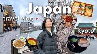 Japan vlog p.1  | first time in Japan, 2 days in kyoto, exploring the city, shrine, best wagyu