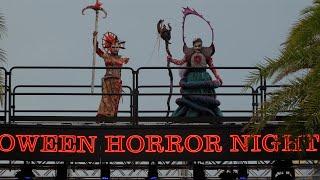 First Look at SINIST3R & SURR3AL'S Opening Scare Ceremony at Halloween Horror Nights Orlando 2024