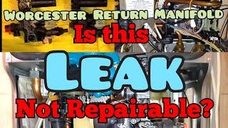 Worcester Return Manifold Leak. Prv, Plate heat exchanger,flow Turbine, adaptor, pump and seals