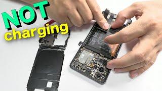 Why is my Huawei P30 Pro NOT charging? How to solder FPC connector 