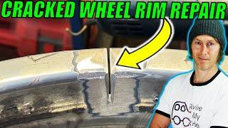 Cracked Wheel Rim Repair // HOW IT'S DONE & Why Are They Cracking?