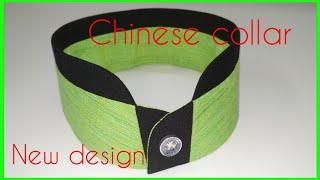 Chinese collar design | Designer chinese collar cutting & stitching | Taylor 4u