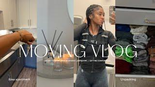 MOVING VLOG | I MOVED TO TEXAS.. , NEW APARTMENT , + UNPACKING