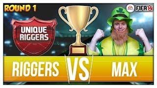 £2000/100m Tournament Game | UniqueRiggers vs MaxPlaysFifa |  ROUND 1