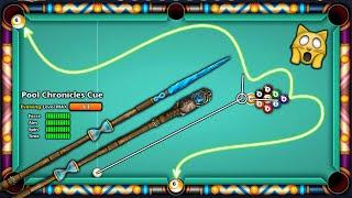 Doing NEW GOLDEN BREAK with POOL CHRONICLES Cue Level MAX - Gaming With K - 8 Ball Pool