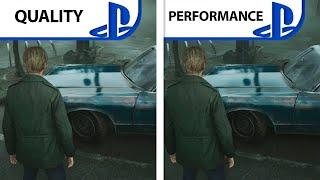 Silent Hill 2 Remake | PS5 Graphics Modes Comparison | Quality VS Performance Mode