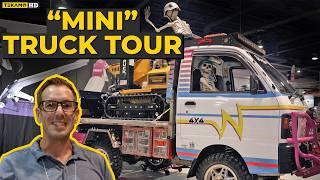 1996 Mitsubishi Minicab Kei Truck - Tools By Design Truck Tour! SEMA 2024
