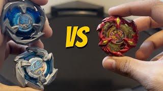 Beyblade X - Phoenix Wing VS Dran Sword / Dran Dagger In Life Size Stadium!