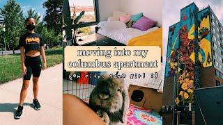 moving into my columbus apartment + exploring the new city!