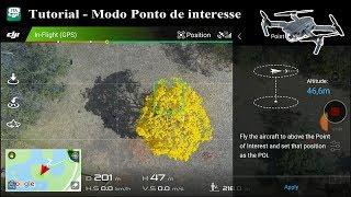 ️ Aqui vou te ensinar a filmar um ponto de interesse com o seu Drone DJI  - Tutorial - Função POI