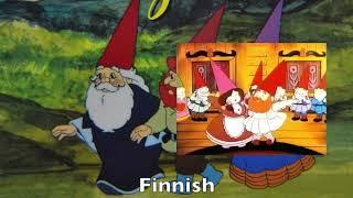 The Wisdom of the Gnomes Opening Multilanguage Comparison