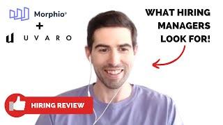 What Morphio Looks For In A GREAT Sales Hire | Uvaro Employer Partner Spotlight