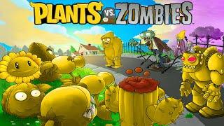 Plants Vs Zombies Golden Mod Gameplay