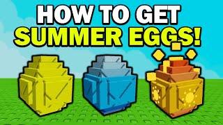 HOW TO GET SUMMER EGGS!! in Grow a Garden ROBLOX