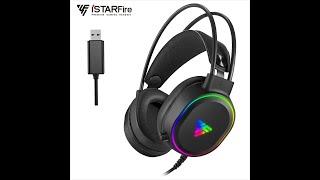 S1 cybercafe RGB gaming headset
