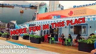 Hong Kong 4k! Victoria Harbour Water sport @CityWaLk4u