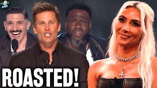 DAMN! Kim Kardashian Gets BOOED & DESTROYED at The Roast of Tom Brady Live On Netflix | Best Burns!