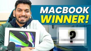 MacBook Giveaway Winner Announcement || 100k Gift
