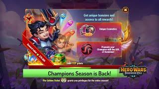 Champions Season is Back for May 2024! — HERO WARS: Dominion Era