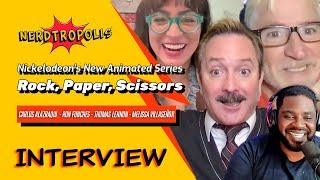 Rock, Paper, Scissors Interview: Carlos Alazraqui, Ron Funches, Thomas Lennon & Melissa Villaseñor