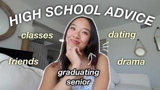 HIGH SCHOOL ADVICE FROM A GRADUATING SENIOR | farewell senior szn ep. 13