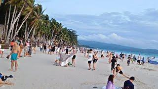 Look! This is BORACAY on August 29 2024 5:45pm Walk | White Beach and Bukid Talipapa Market