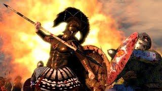 The Battle of Thermopylae Cinematic Total War Attila (Custom Battle l Antiquity Update Mod)