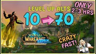 How to LVL Up Insanely FAST in MoP Remix!