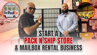 Start a pack & ship store and mailbox rental business | Business ideas for E2 Visa